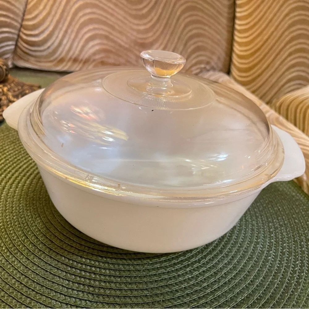 Vintage Fire King Dish Set 407 Fire King Glassbake Dish Vintage Casserole Dish